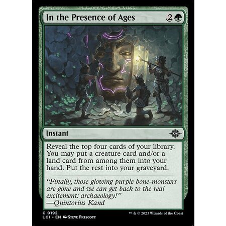In the Presence of Ages - Foil