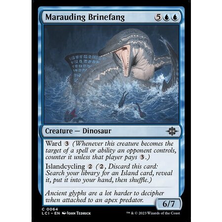 Marauding Brinefang - Foil