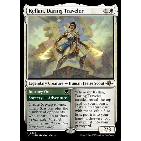 Kellan, Daring Traveler - Foil