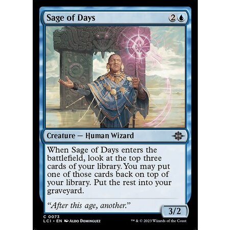 Sage of Days - Foil