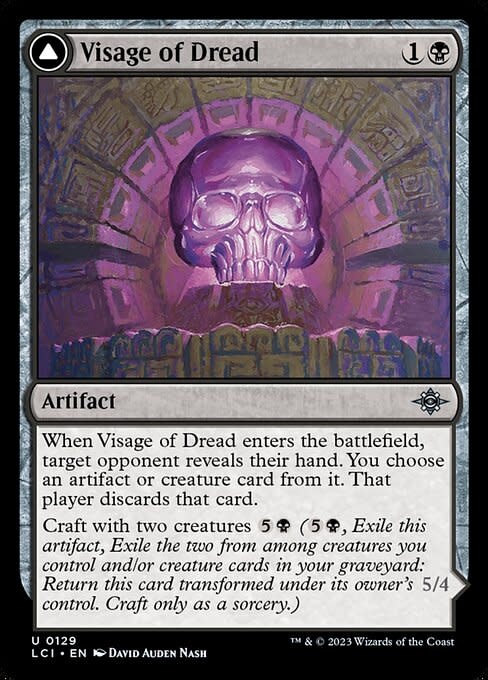 Visage of Dread - Foil