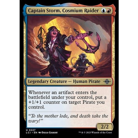 Captain Storm, Cosmium Raider - Foil