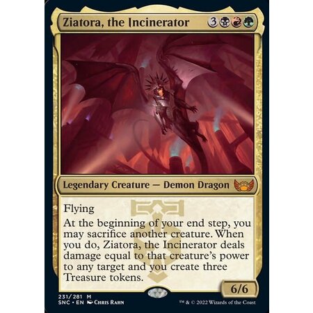 Ziatora, the Incinerator - Foil