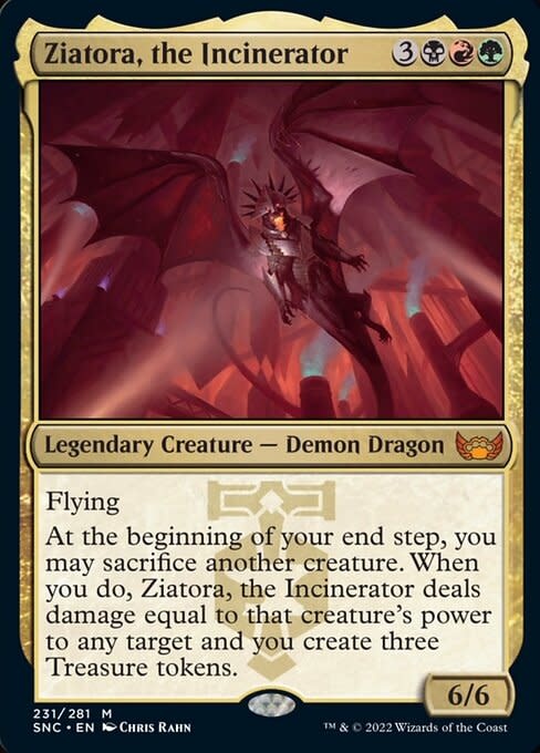 Ziatora, the Incinerator - Foil
