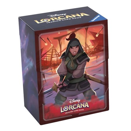 Disney Lorcana Deck Box - Rise of the Floodborn - Mulan