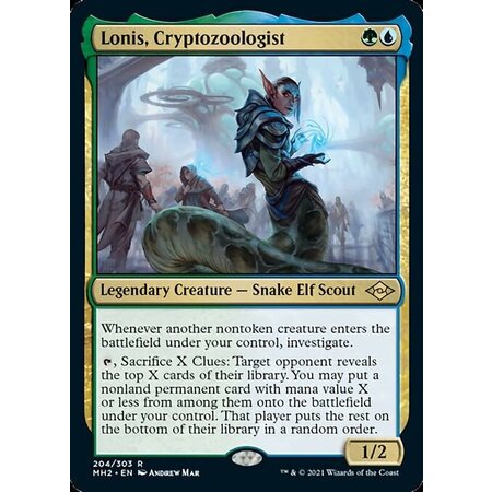 Lonis, Cryptozoologist