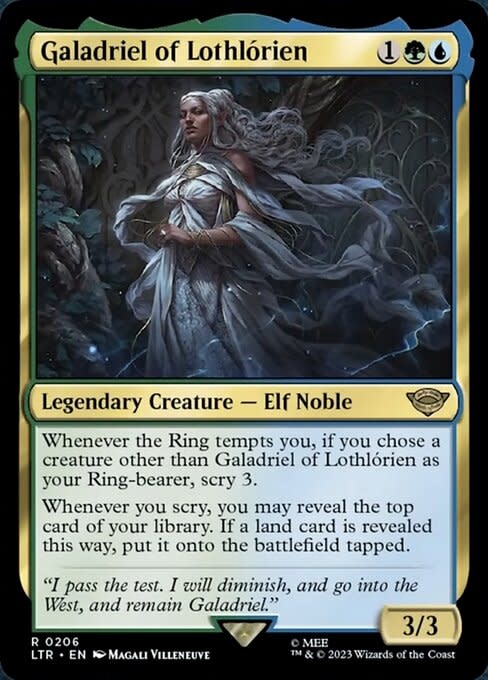 Galadriel of Lothlorien - Foil