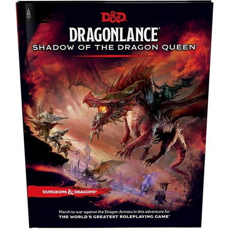 Dungeons and Dragons 5th Edition RPG: Dragonlance: Shadow of the Dragon Queen - Foil Cover