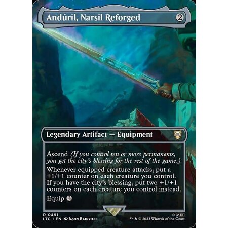 Anduril, Narsil Reforged - Foil
