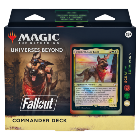 MTG Commander Deck: Universes Beyond: Fallout - Scrappy Survivors