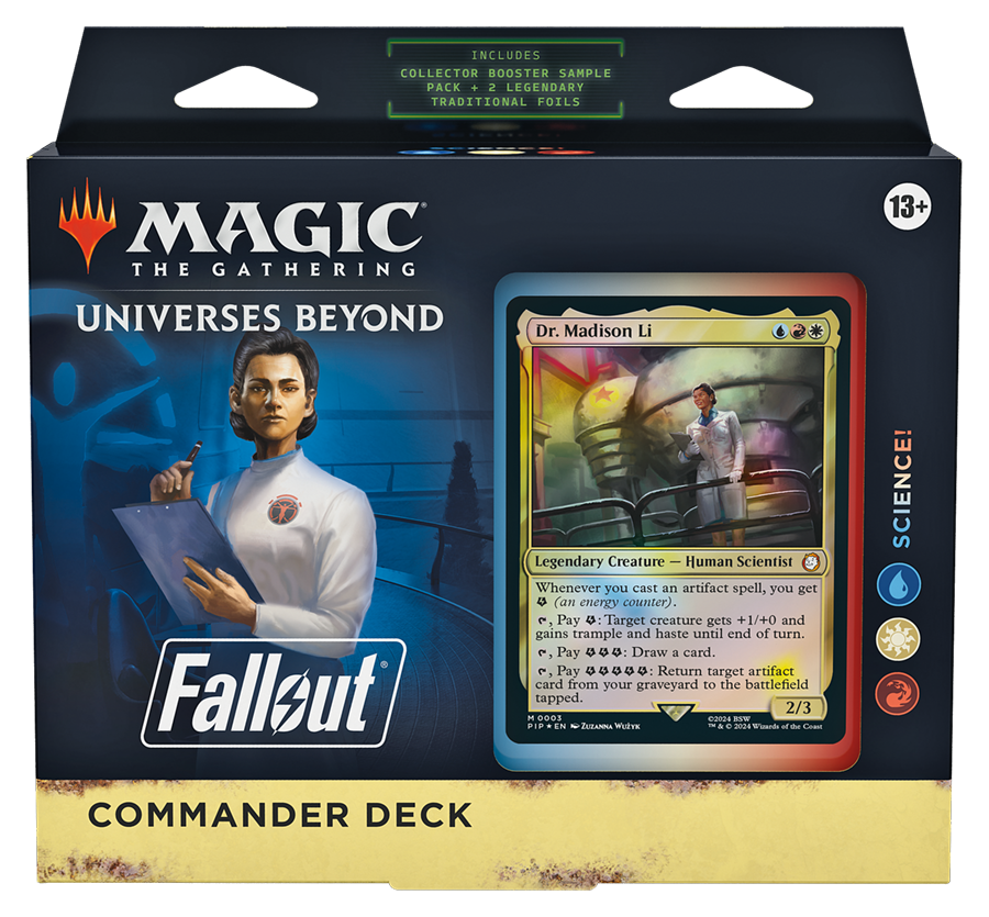 PREORDER - MTG Commander Deck: Universes Beyond: Fallout - Science!