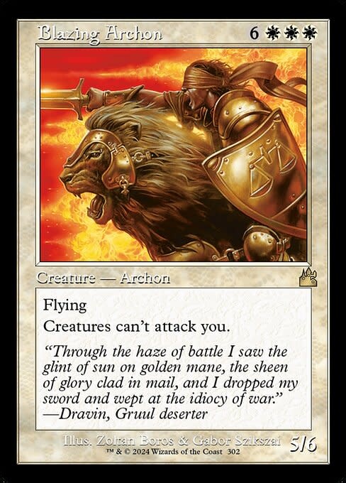 Blazing Archon - Foil