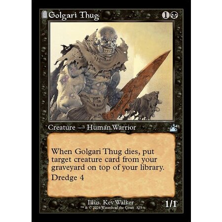 Golgari Thug - Foil