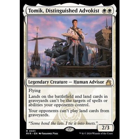 Tomik, Distinguished Advokist - Foil