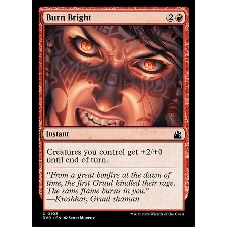 Burn Bright - Foil