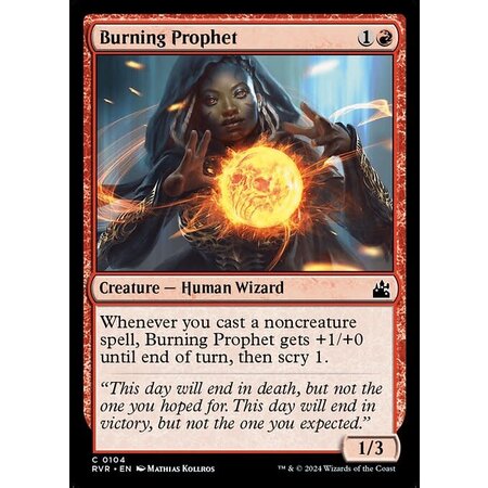 Burning Prophet - Foil