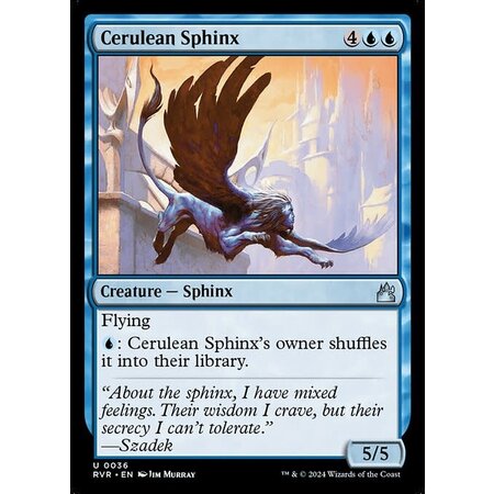 Cerulean Sphinx - Foil