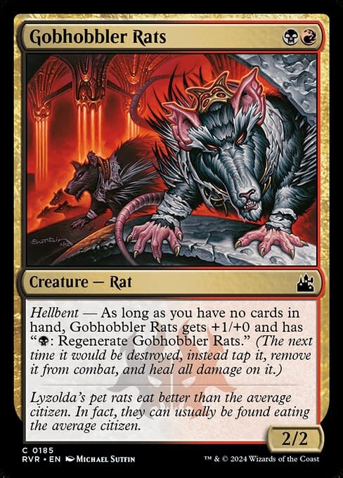 Gobhobbler Rats - Foil