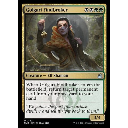 Golgari Findbroker - Foil