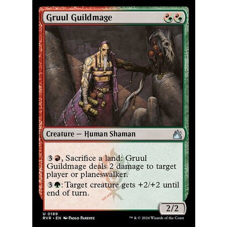 Gruul Guildmage - Foil