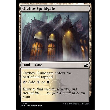 Orzhov Guildgate - Foil