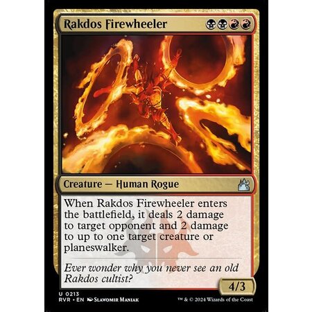 Rakdos Firewheeler - Foil