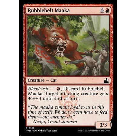 Rubblebelt Maaka - Foil