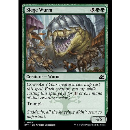 Siege Wurm - Foil