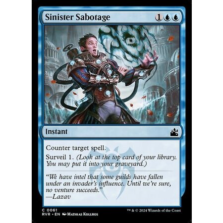 Sinister Sabotage - Foil