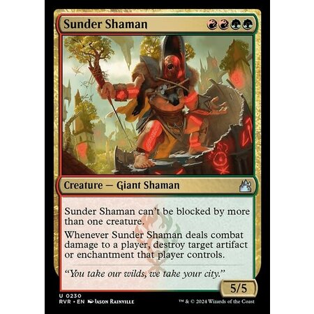 Sunder Shaman - Foil
