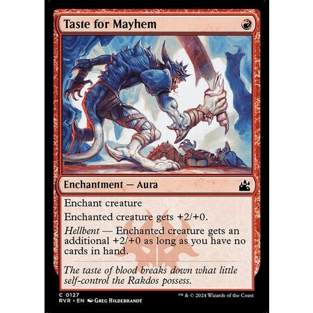 Taste for Mayhem - Foil