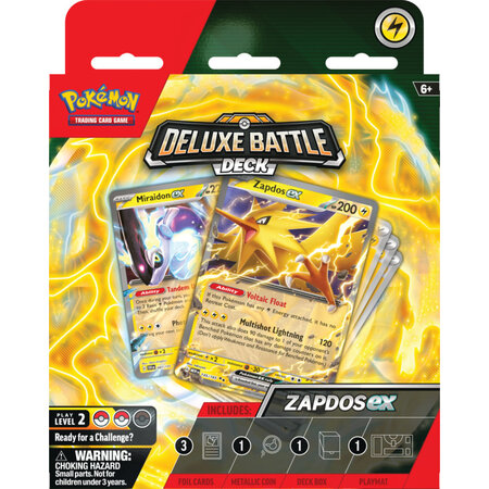 Pokemon Deluxe Battle Deck - Zapdos EX