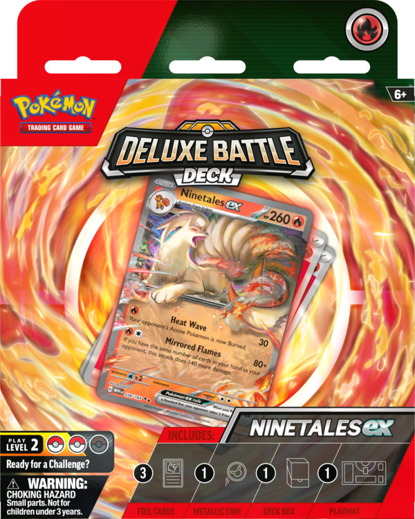 Pokemon Deluxe Battle Deck - Ninetails EX