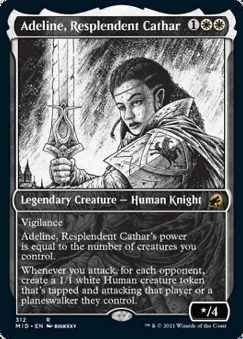 Adeline, Resplendent Cathar - Foil