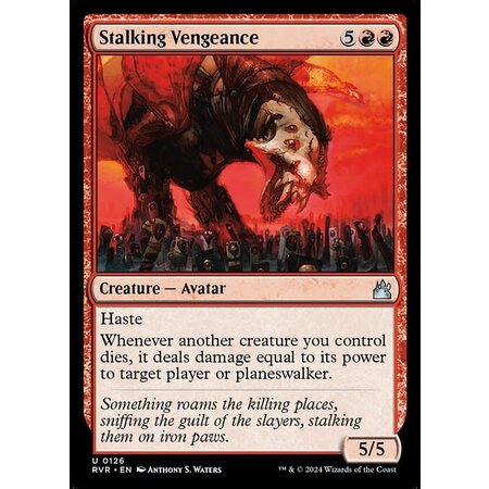 Stalking Vengeance - Foil