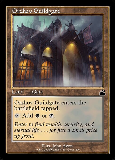 Orzhov Guildgate - Foil