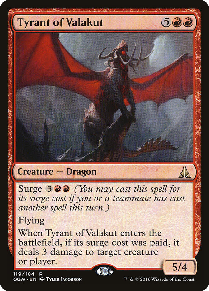 Tyrant of Valakut - Foil