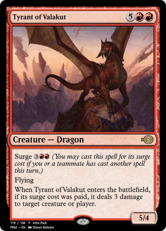 Tyrant of Valakut - Foil