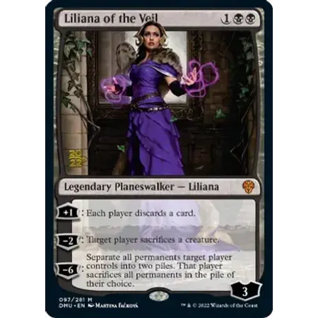 Liliana of the Veil - Foil - Prerelease Promo (HP)