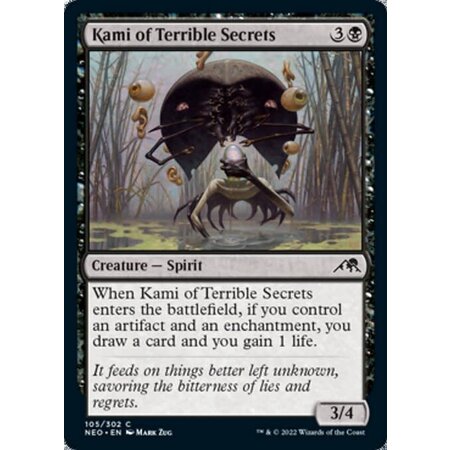 Kami of Terrible Secrets - Foil