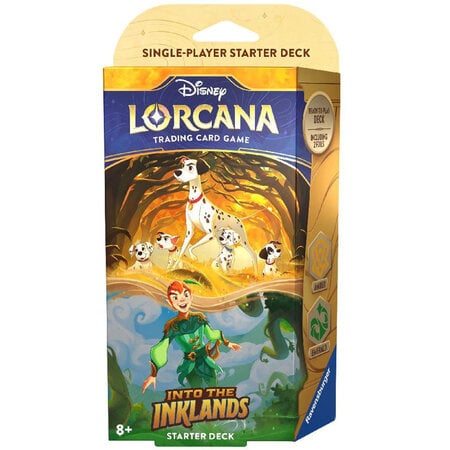 Disney Lorcana - Into The Inklands - Starter Deck - Amber & Emerald