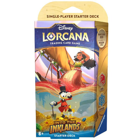 Disney Lorcana - Into The Inklands - Starter Deck - Sapphire & Ruby