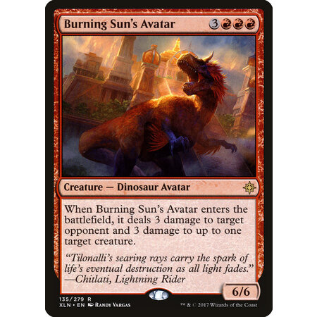 Burning Sun's Avatar - Foil