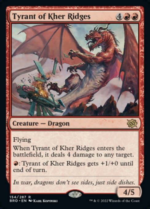 Tyrant of Kher Ridges - Foil