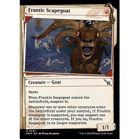 Frantic Scapegoat - Foil