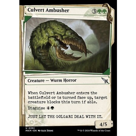 Culvert Ambusher