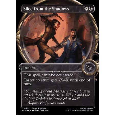 Slice from the Shadows - Foil