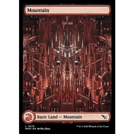 Mountain (275) - Full Art Impossible Land - Foil