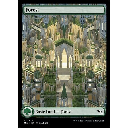 Forest (276) - Full Art Impossible Land - Foil