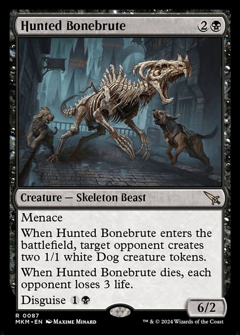 Hunted Bonebrute - Foil